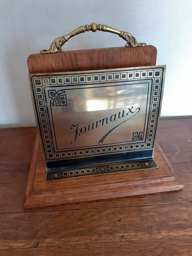 Porte lettres journaux - journaux, bois