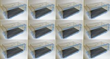 12 Boites Vitrine 1/43 avec socle pour Miniatures  Hauteur 6 cm Neuf
