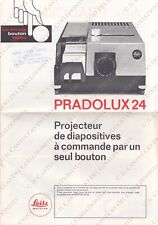 LEITZ Leica Pradolux 24 Slide Projector *Vintage Flyer