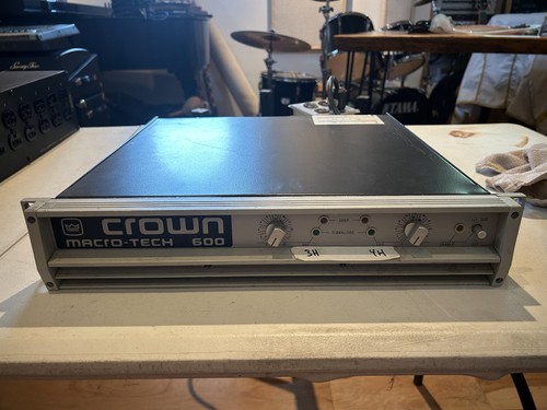 Crown macro tech 600 - crown, 600,