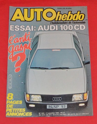 Auto hebdo 343 - hebdo,