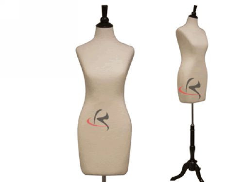 Female white form mannequin - female,