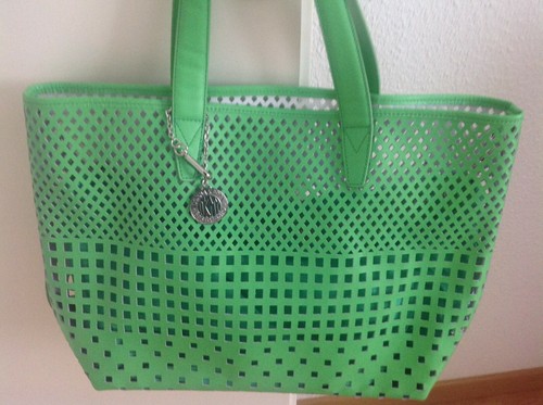 Dkny sac cuir decoupe - sac, laser