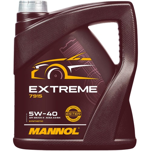 Litres mannol extreme 40 - mannol, 5w-40