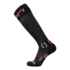 UYN Chaussettes De Ski Pour Femmes - One Merino Socks, Laine De Merino, Logo