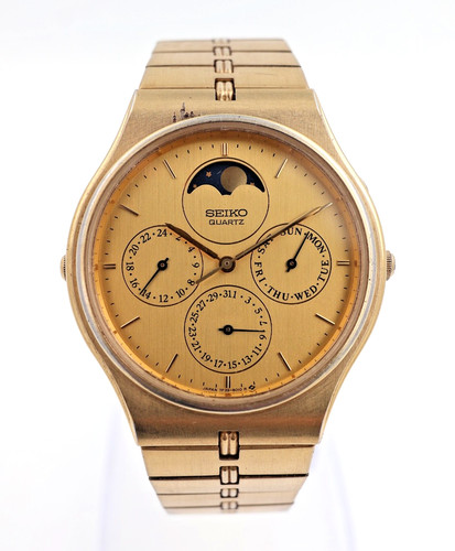 Seiko moonphase men - moonphase, watch