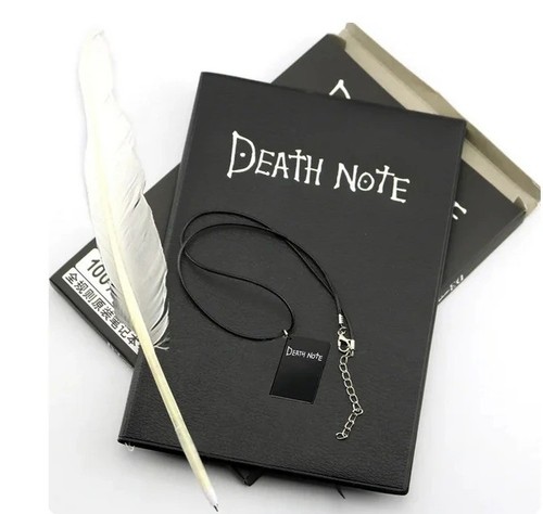 Anime death note - anime, notebook