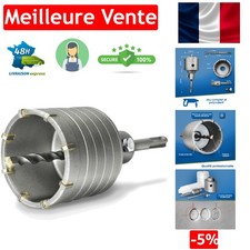 Trépan Scie Cloche Béton 82 mm SDS Plus - Perçage Précis avec Adaptateur Inclus