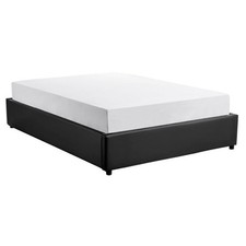 Lit Coffre Design "Niura" 160x200cm Noir