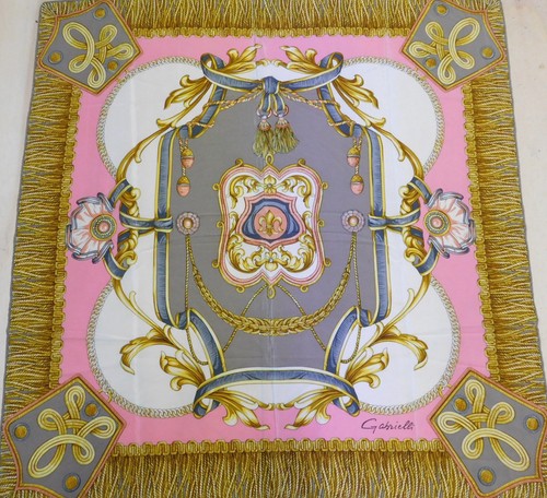 Foulard vintage 100 - 100%, soie