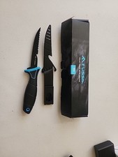 Fillet Knife, 6" Fishing & Bait Knives with Protective Sheath, Non-Slip Handl...
