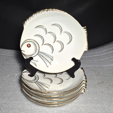 🔅 6 assiettes à poisson en