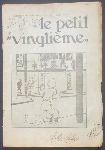 Tintin petit vingtième - tintin,