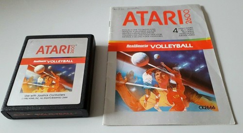 Jeu atari 2600 realsports - jeu,