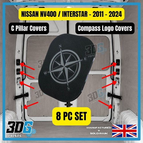 Black logo nissan - logo, nv400