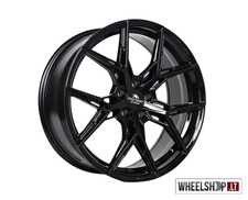Forzza Gravity R19 5x120 4x 19 pouces jantes alliage jantes noir 8,5J + 9,5J Set