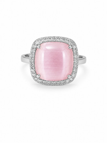 Bague ovale pierre - bague, ton