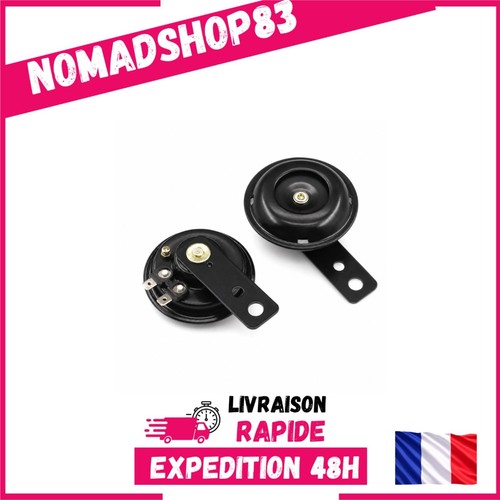 Klaxon moto 12v universel - klaxon,