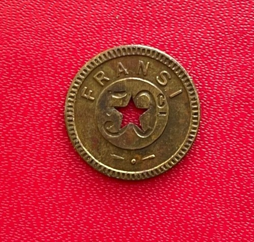 Beau jeton centimes - 50,