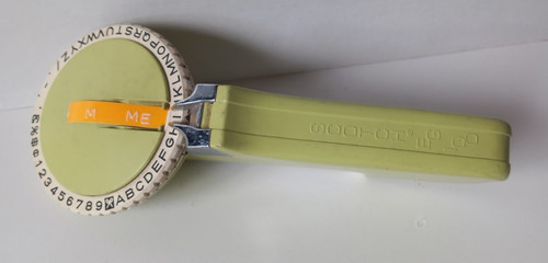 Vintage etiquetteuse scotch - vintage,