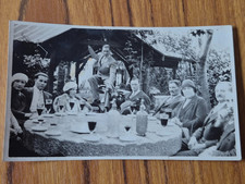 ANTIQUE PHOTOGRAPH FAMILY MEAL SIPHON SELTZ WATER