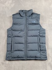 The North Face Puffer Vest 550 Fill Navy Blue Full Zip Men’s Size Medium Outdoor