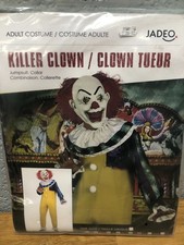 Déguisement/costume halloween adulte clown tueur - taille L