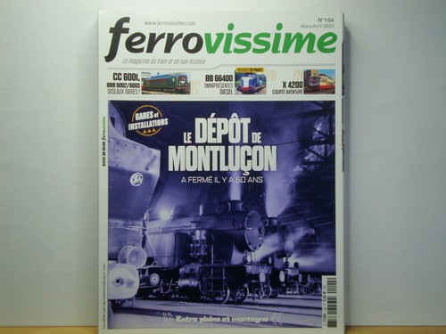 Revue ferrovissime 104 cc - 104,