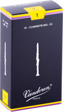 boite 10 anches CLARINETTE MIb VANDOREN TRADITIONNELLES CR 111 - force 1