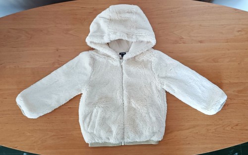 Veste fausse fourrure blanc