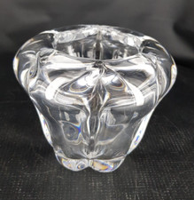 SAINT LAMBERT  Vase en cristal