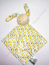 Doudou Plat/Mouchoir Lapin