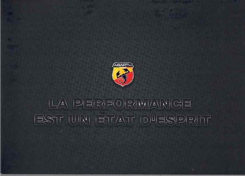 Catalogue brochure abarth - catalogue,