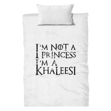 Parure de lit I'm Not A Princess ... housse couette Game of Thrones 140 x 200 cm