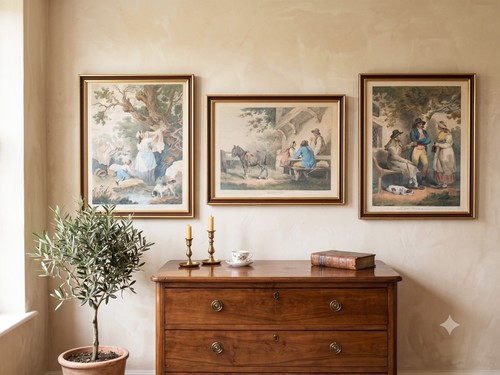 Gravures anciennes 18e - gravures,