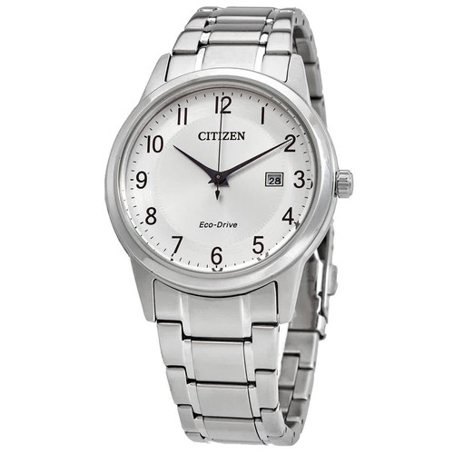 Citizen eco drive - silver, dial