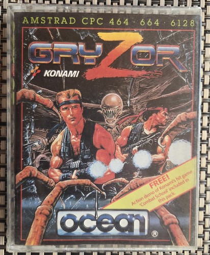 Gryzor 1987 amstrad cassette - gryzor,