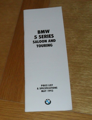 Bmw series e34 - e34, price