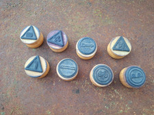 lot de 8 Tampons vintages