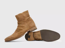 $798 Brand New John Varvatos Collection Morrison Sharpei Leather Boots 9.5