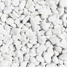 Galet marbre blanc 15/25 pour