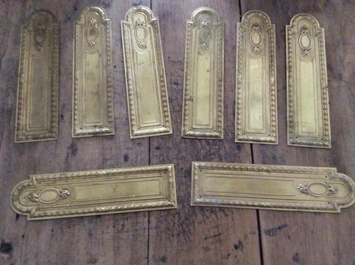 Ancienne paire plaque - ancienne, de