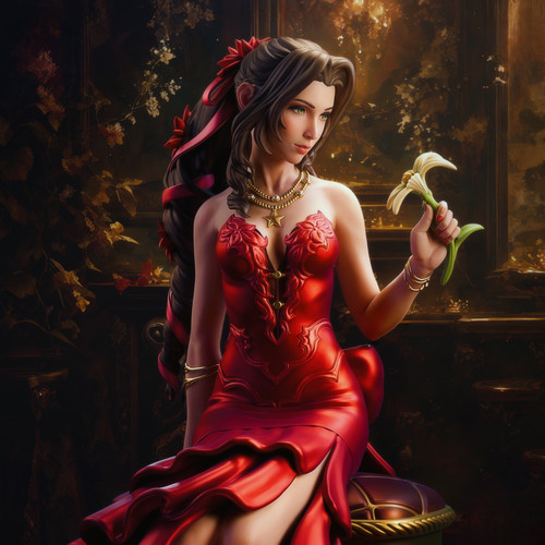 Aerith final fantasy vii - |,