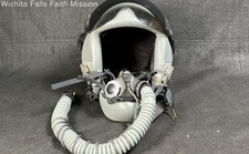 Gentex USAF HGU-55/P Pilot Flight Helmet & MBU-12/ Oxygen Mask clear/shaded lens