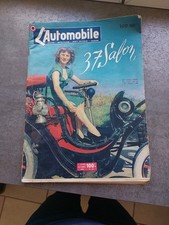 L AUTOMOBILE N.54 OCTOBRE 1950  REVUE AUTOMOBILE COLLECTOR 100 Pages 37eme Salon