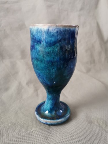 Vase pied céramique de - à,