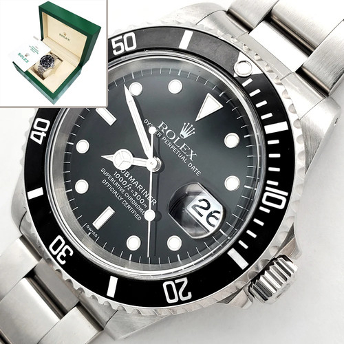 1998 rolex submariner date - rolex,