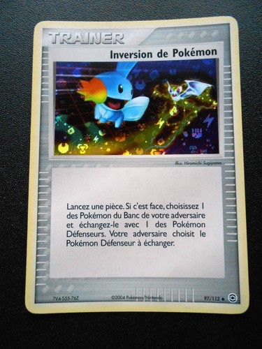 Carte inversion pokemon - carte, de