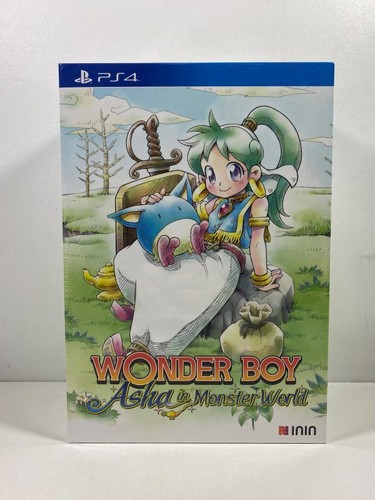Wonder boy asha - in, monster