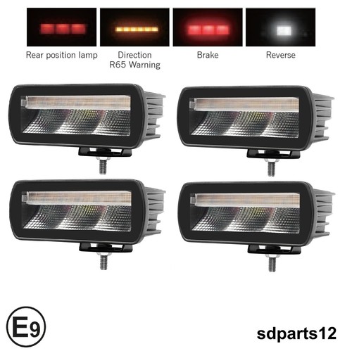 Feu arrière led 12v - feu, 24v